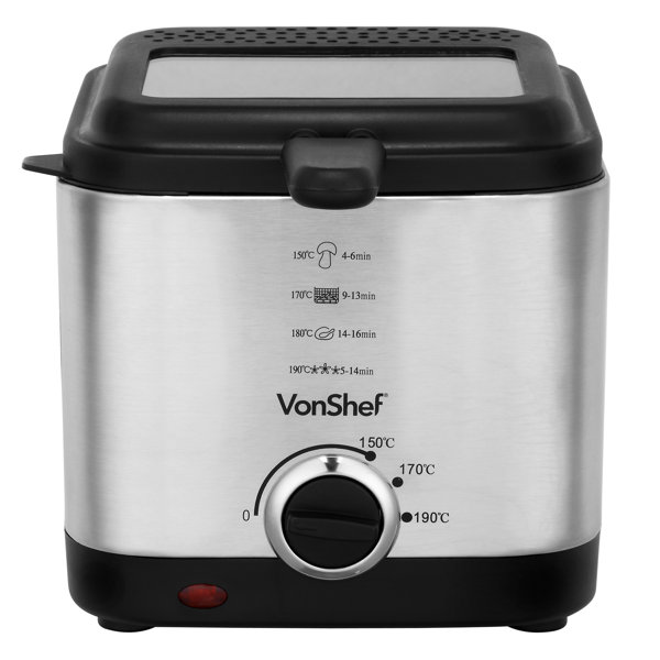 VonShef 1.5 L Compact Deep Fat Fryer & Reviews Wayfair.co.uk